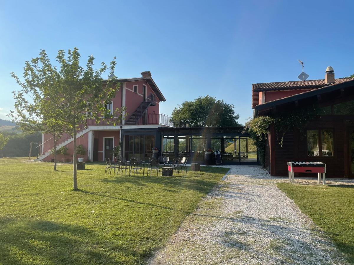 Agriturismo La Vita E Bella Villa Fabriano Exteriör bild